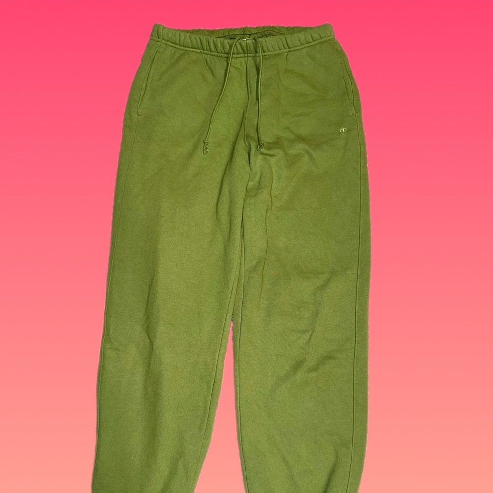 Green Champion Women's Size Medium Sporty Joggers